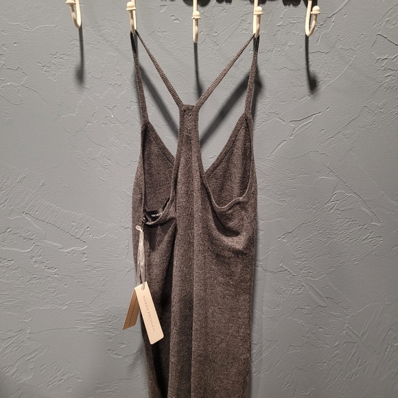 Naked Princess, Racer Back Tank, Small, Heather Grey - Picture 3 of 5